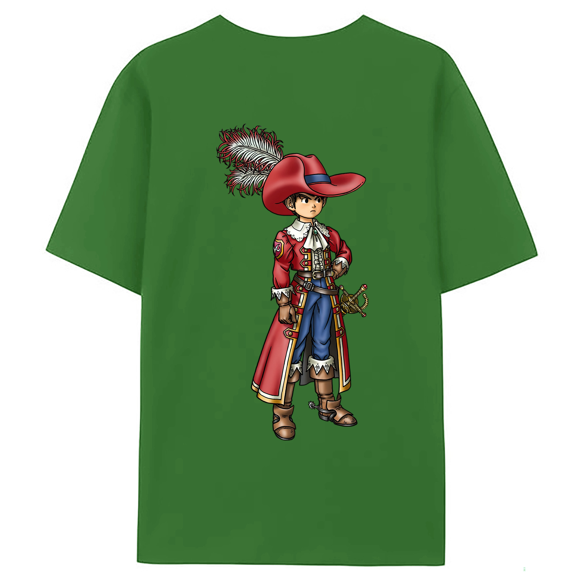 （画像用） ドラゴンクエスト Doragon Kuesuto Dragon Quest レディース半袖Tシャツ(バックプリント)